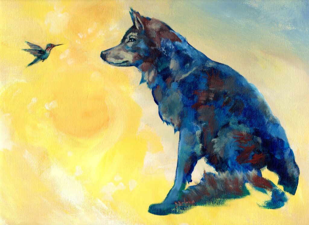 wolf hummingbird